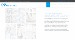 Desktop Screenshot of klobe.de